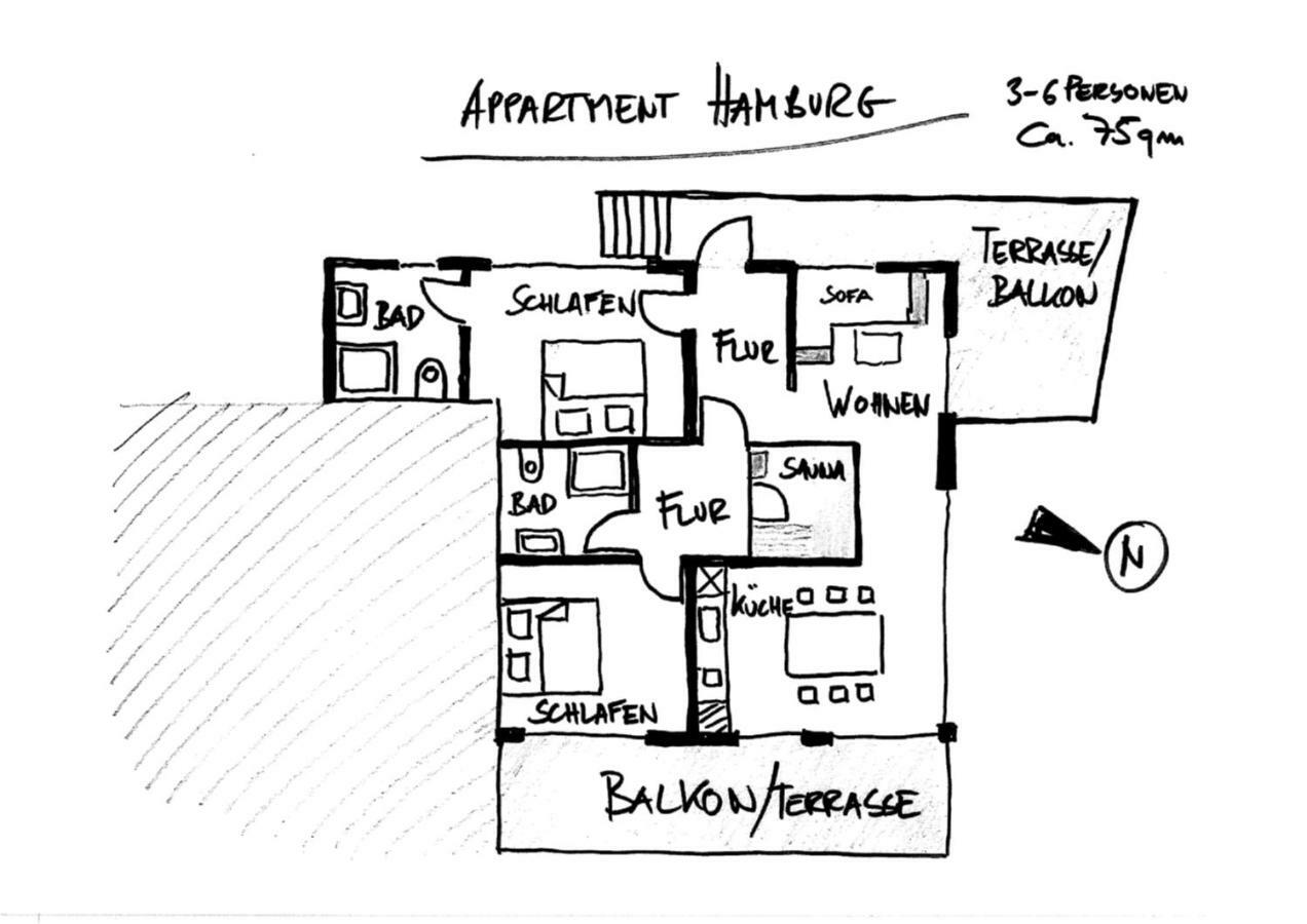 Haus Galgenul Apartment ซังคท์กัลเลนเคียร์ช ภายนอก รูปภาพ